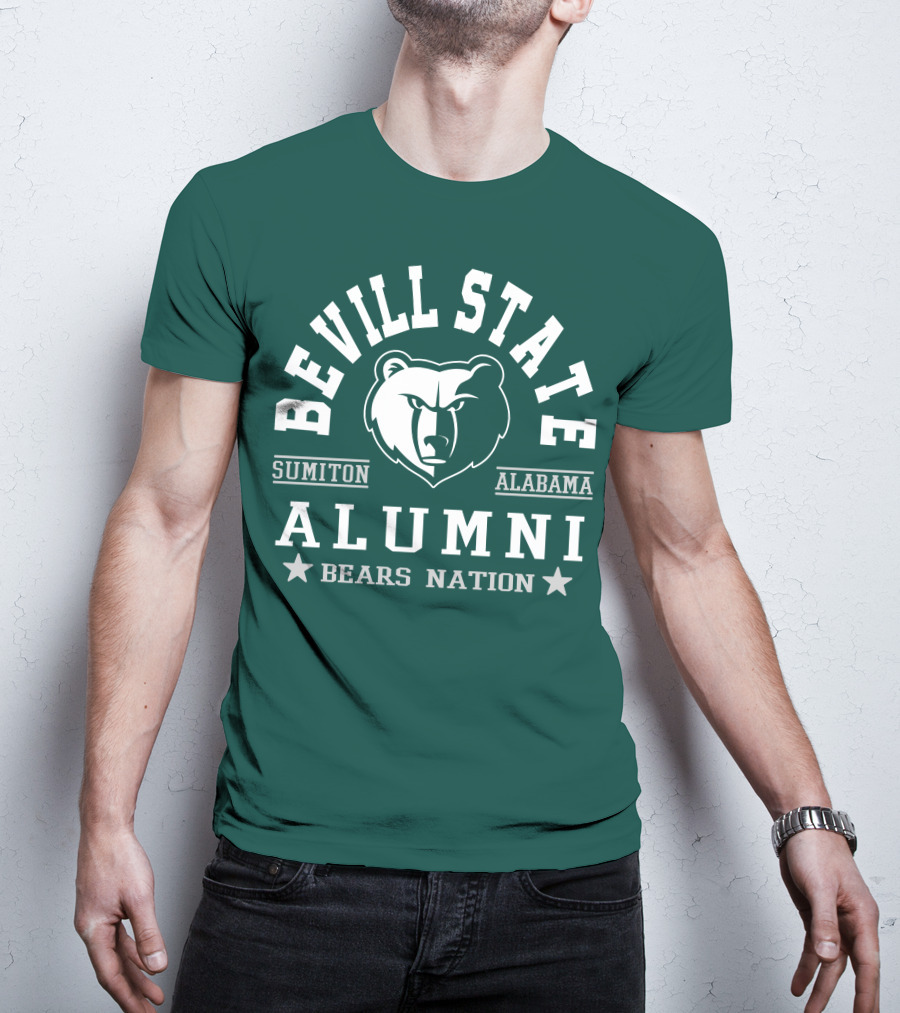 Bevill State College Alumni Bears Nation Sumiton Alabama T-Shirt