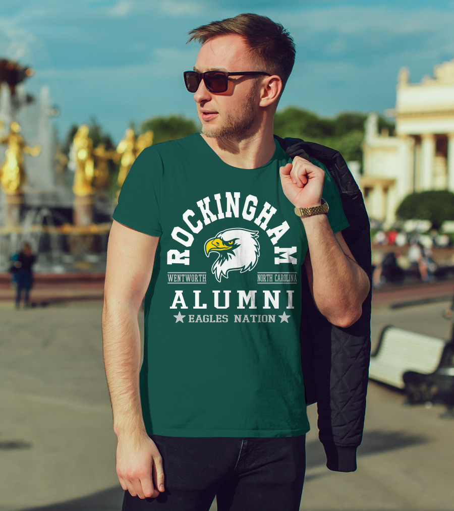 Rockingham Wentworth North Carolina Alumni Eagles Nation T-Shirt