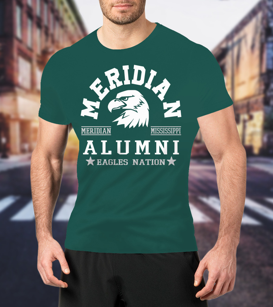 Meridian Mississippi Alumni Eagles Nation T-Shirt