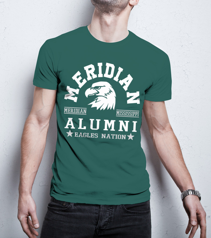 Meridian Mississippi Alumni Eagles Nation T-Shirt