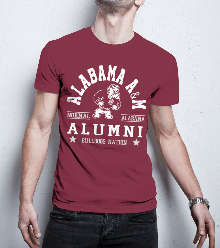 Alabama A M Alumni Bulldogs Nation Normal Alabama T-Shirt