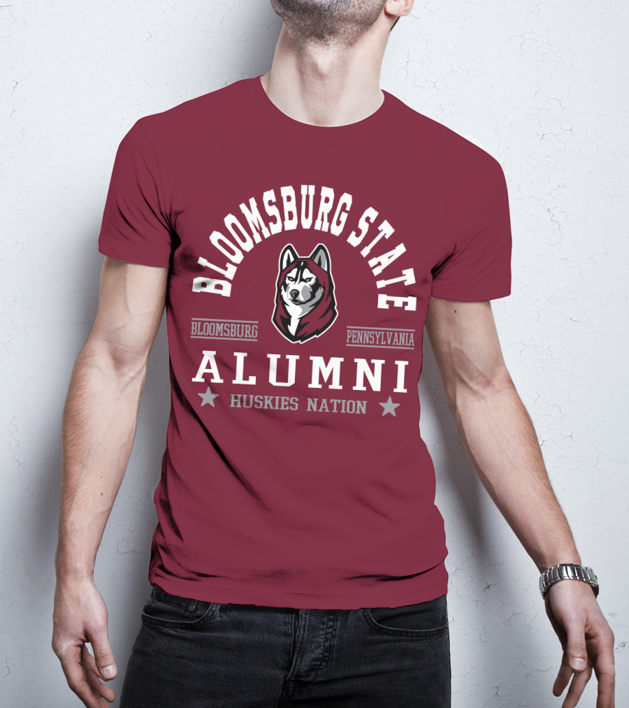 Bloomsburg State Alumni Huskies Nation Pennsylvania T-Shirt