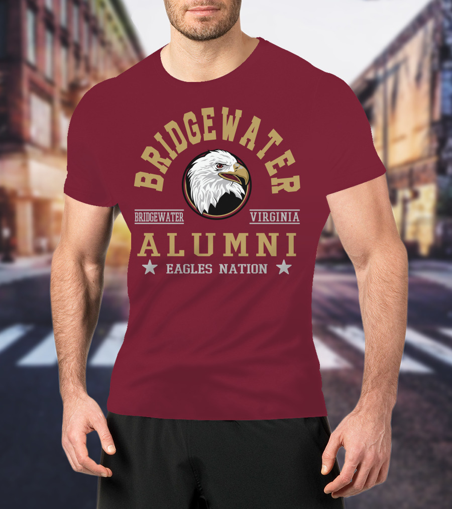 Bridgewater Virginia Alumni Eagles Nation T-Shirt