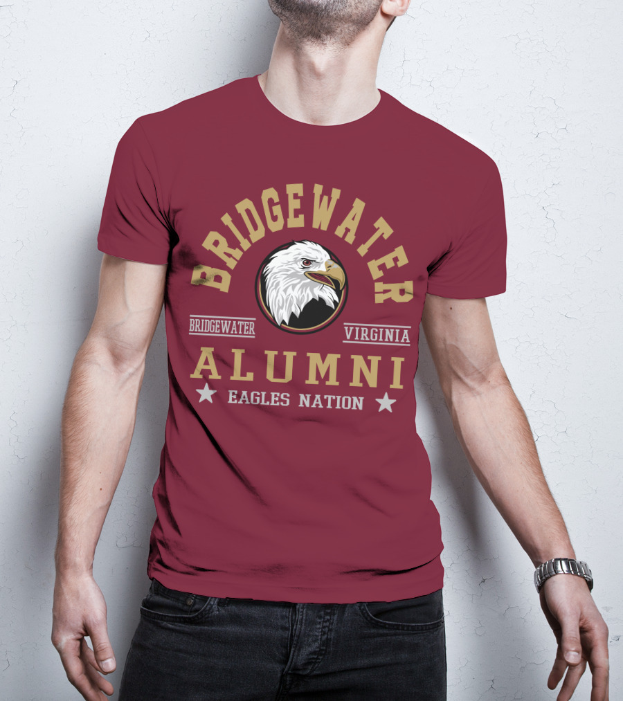 Bridgewater Virginia Alumni Eagles Nation T-Shirt