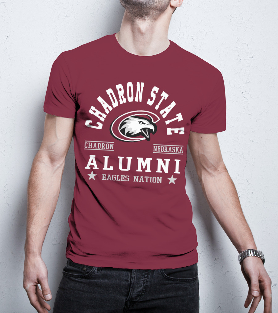 Chadron State Nebraska Alumni Eagles Nation T-Shirt