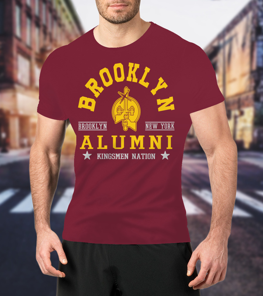 Brooklyn New York Alumni Kingsmen Nation T-Shirt