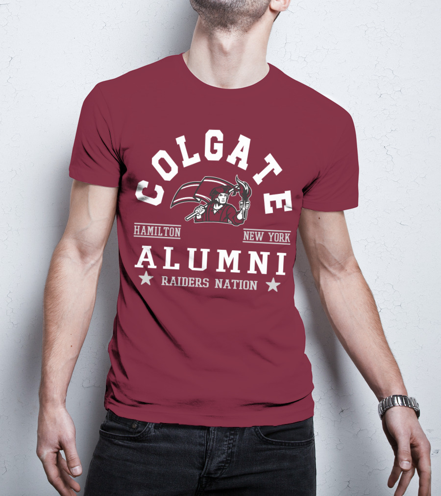 Colgate Alumni Raiders Nation Hamilton New York T-Shirt