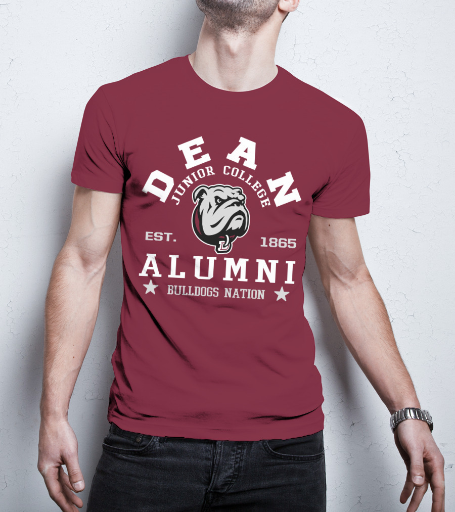 Dean Junior College Alumni Bulldogs Nation Est. 1865 T-Shirt