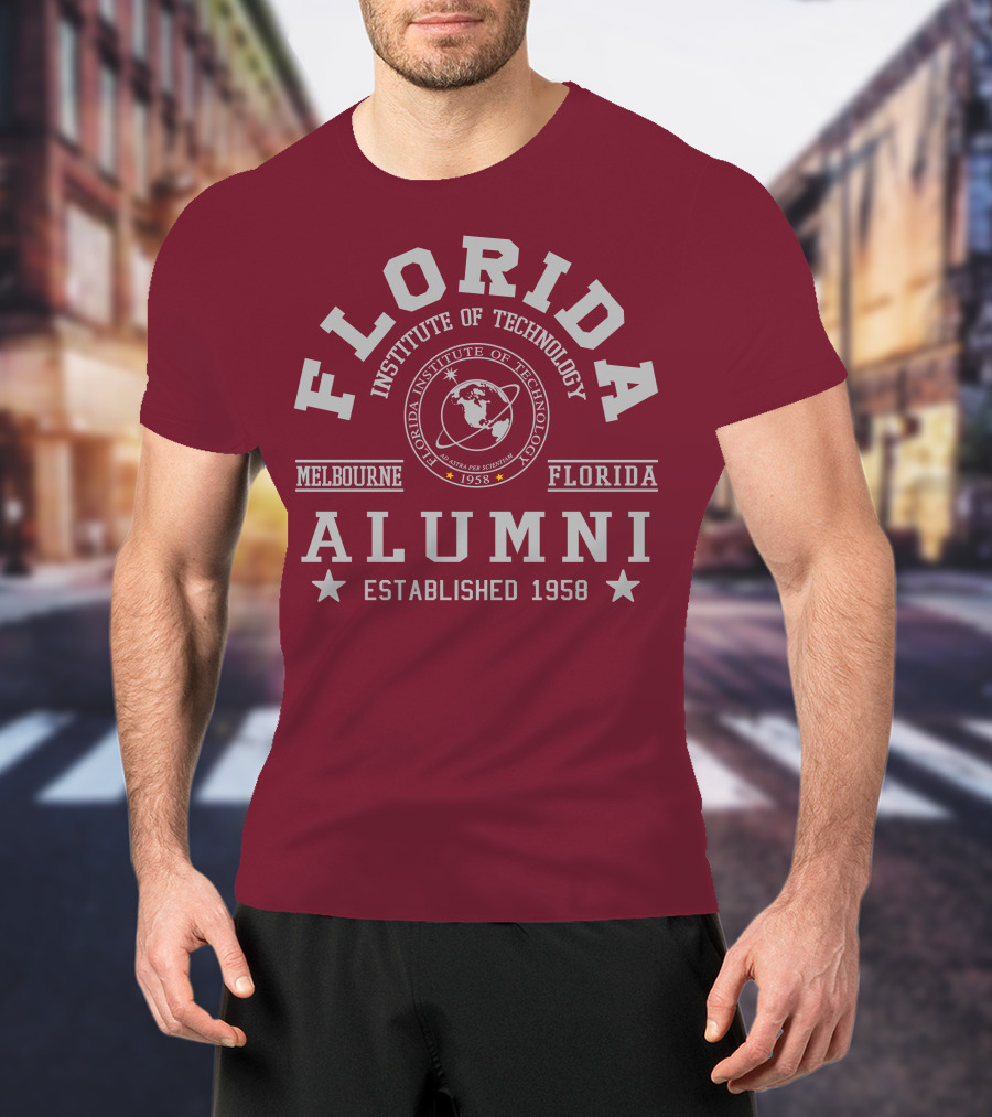 Florida Institute Of Technology Alumni Established 1958 Melbourne Florida T-Shirt