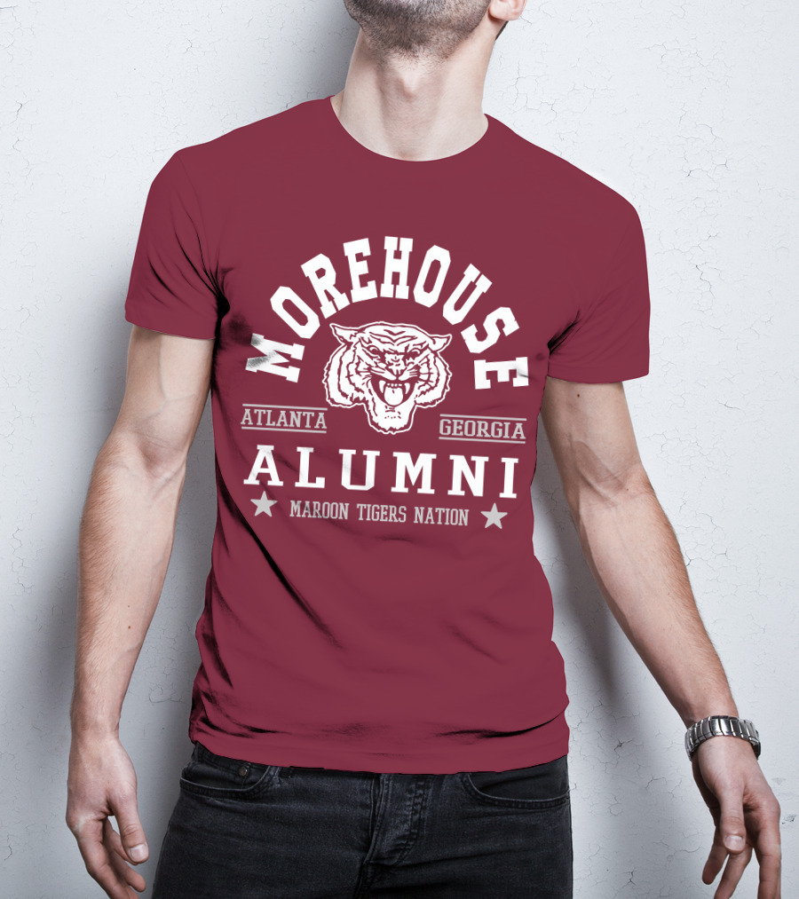 Morehouse College Alumni Maroon Tigers Nation Atlanta Georgia T-Shirt