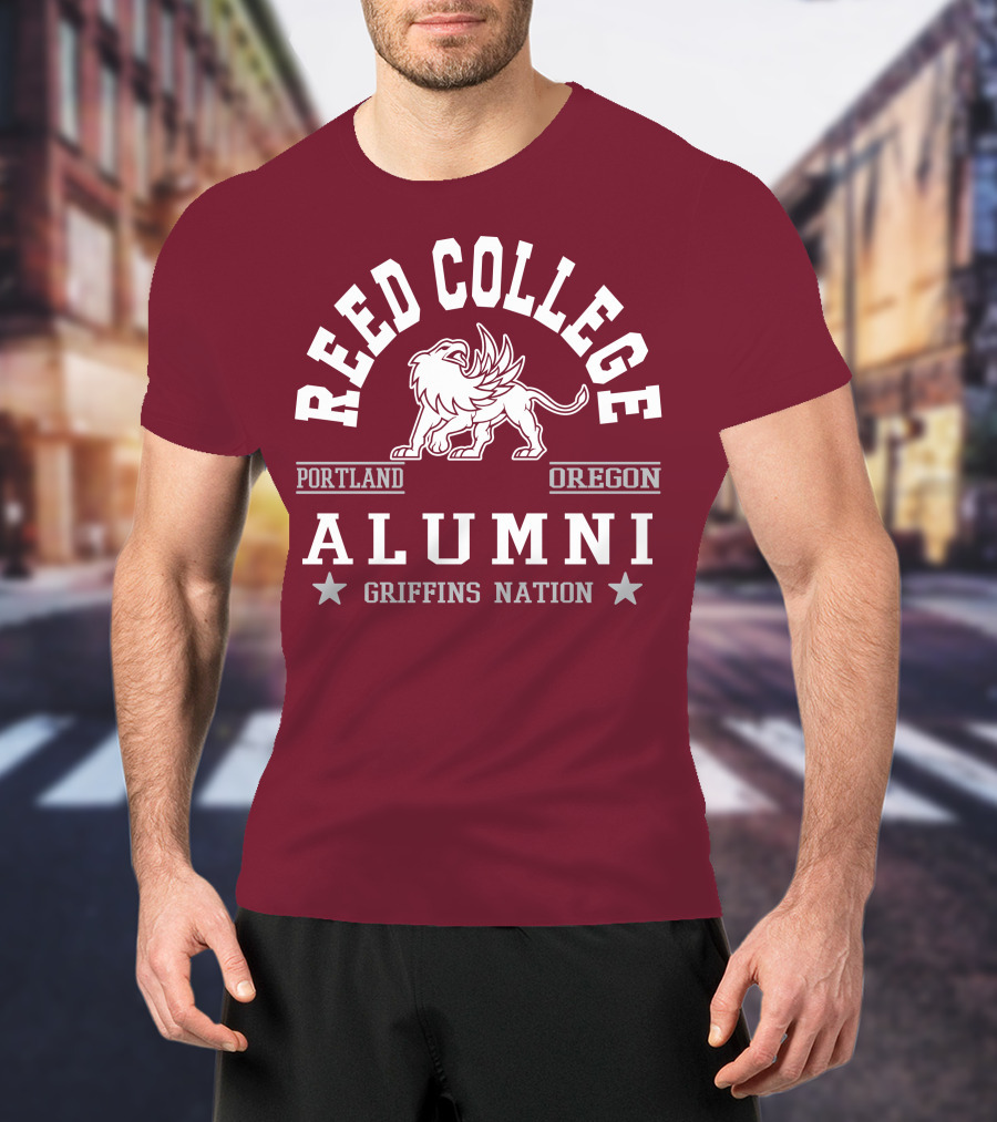 Reed College Portland Oregon Alumni Griffins Nation T-Shirt