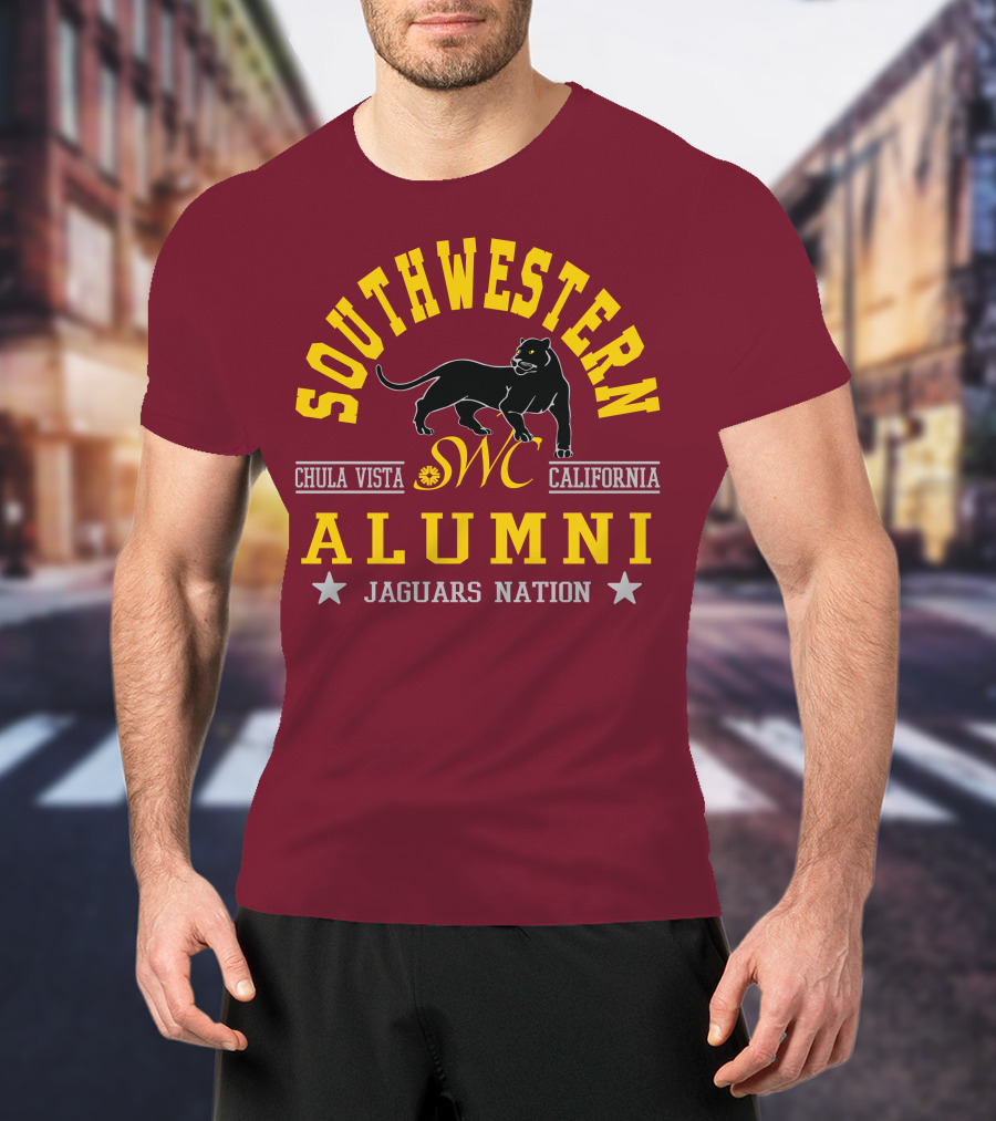 Southwestern Alumni Chula Vista California Jaguars Nation SWC T-Shirt