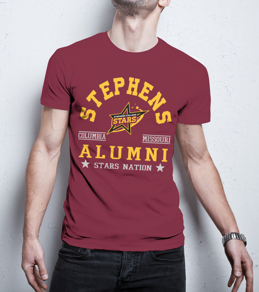 Stephens College Stars Alumni Columbia Missouri Stars Nation T-Shirt