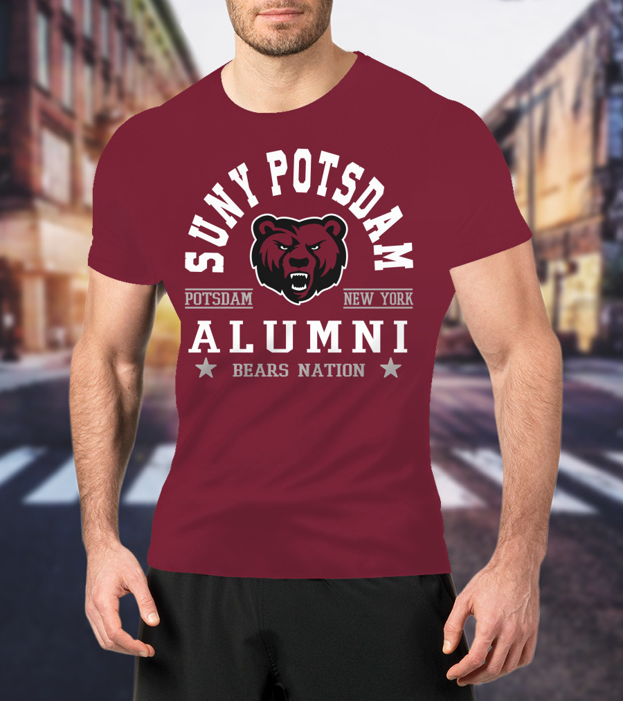 SUNY Potsdam Alumni Bears Nation New York T-Shirt