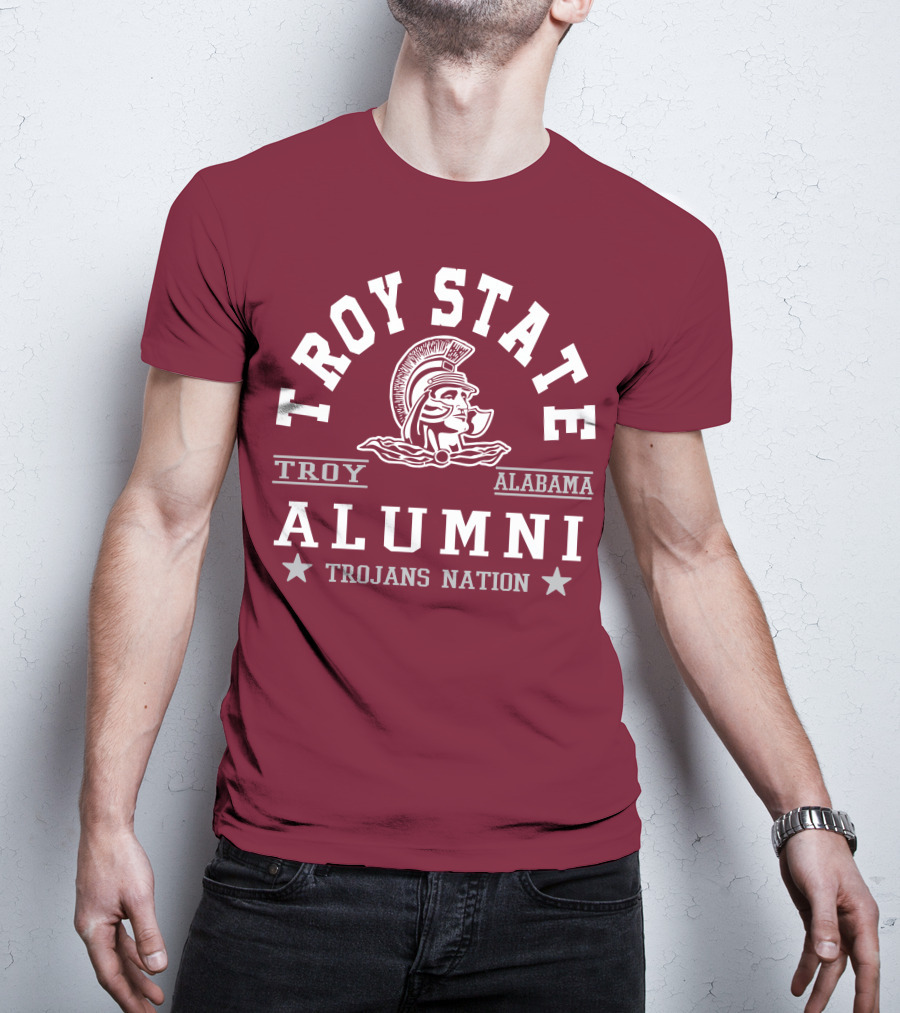 Troy State Alumni Trojans Nation Alabama T-Shirt