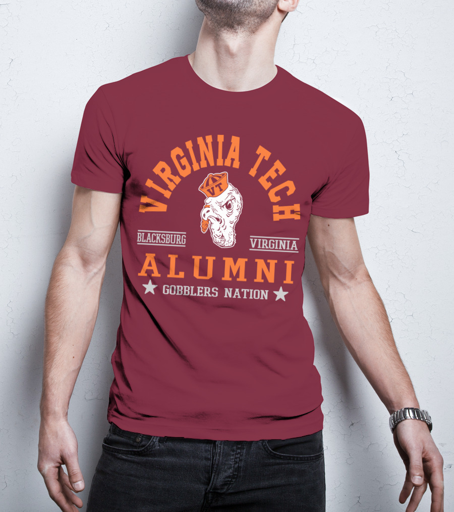 Virginia Tech Alumni Gobblers Nation Blacksburg Virginia T-Shirt