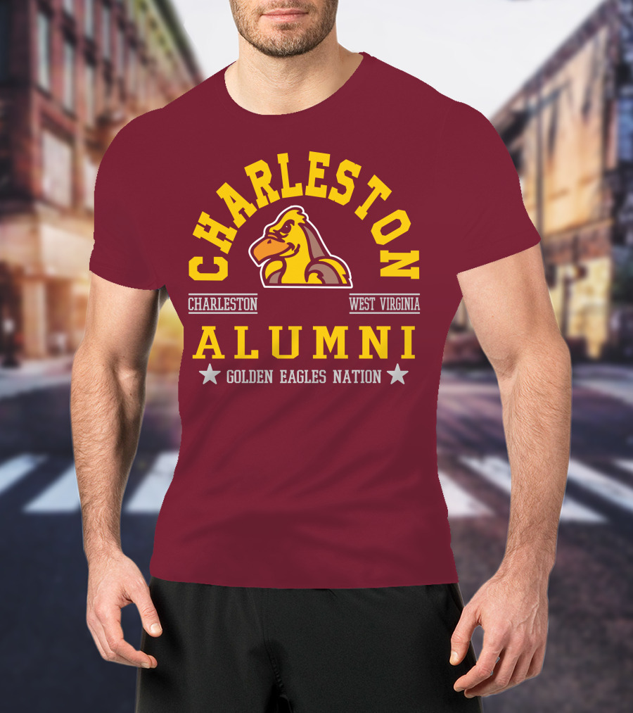 Charleston West Virginia Alumni Golden Eagles Nation T-Shirt
