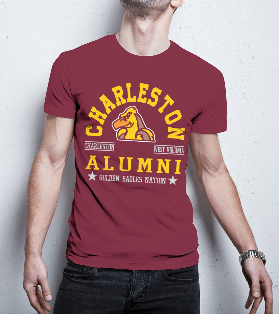 Charleston West Virginia Alumni Golden Eagles Nation T-Shirt