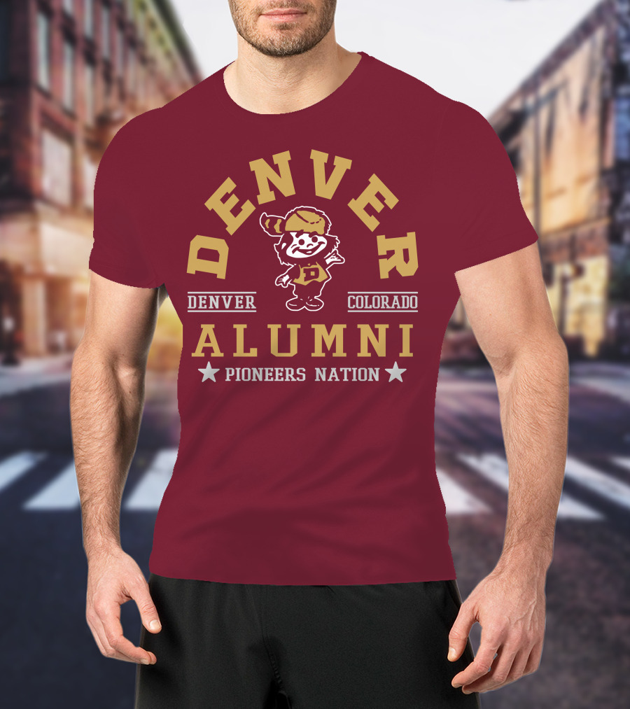 Denver Colorado Alumni Pioneers Nation T-Shirt