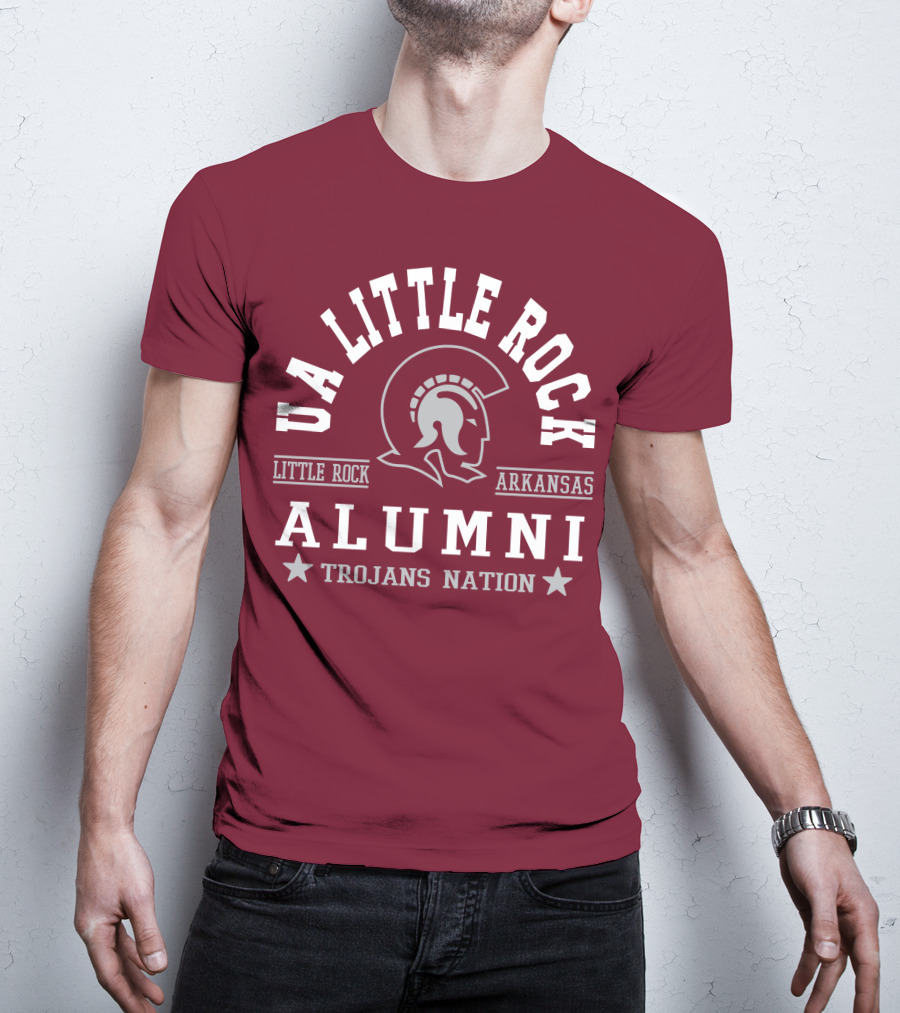 UA Little Rock Alumni Arkansas Trojans Nation T-Shirt