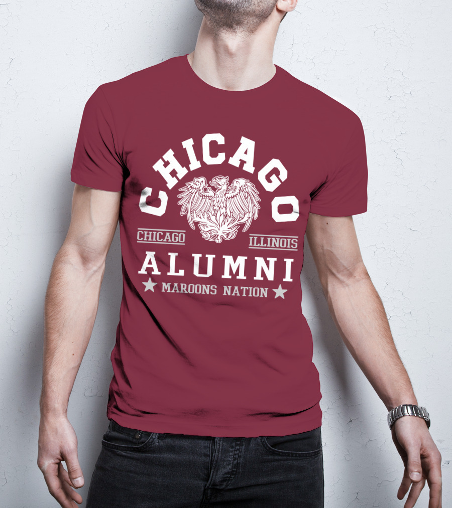 Chicago Illinois Alumni Maroons Nation T-Shirt