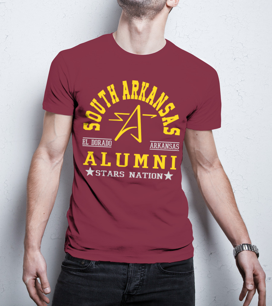 South Arkansas El Dorado Alumni Stars Nation Arkansas T-Shirt