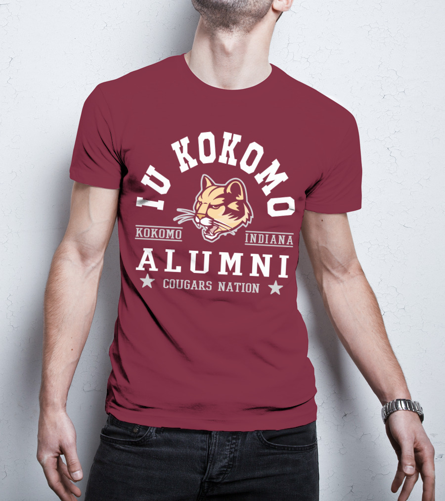IU Kokomo Alumni Cougars Nation Kokomo Indiana T-Shirt