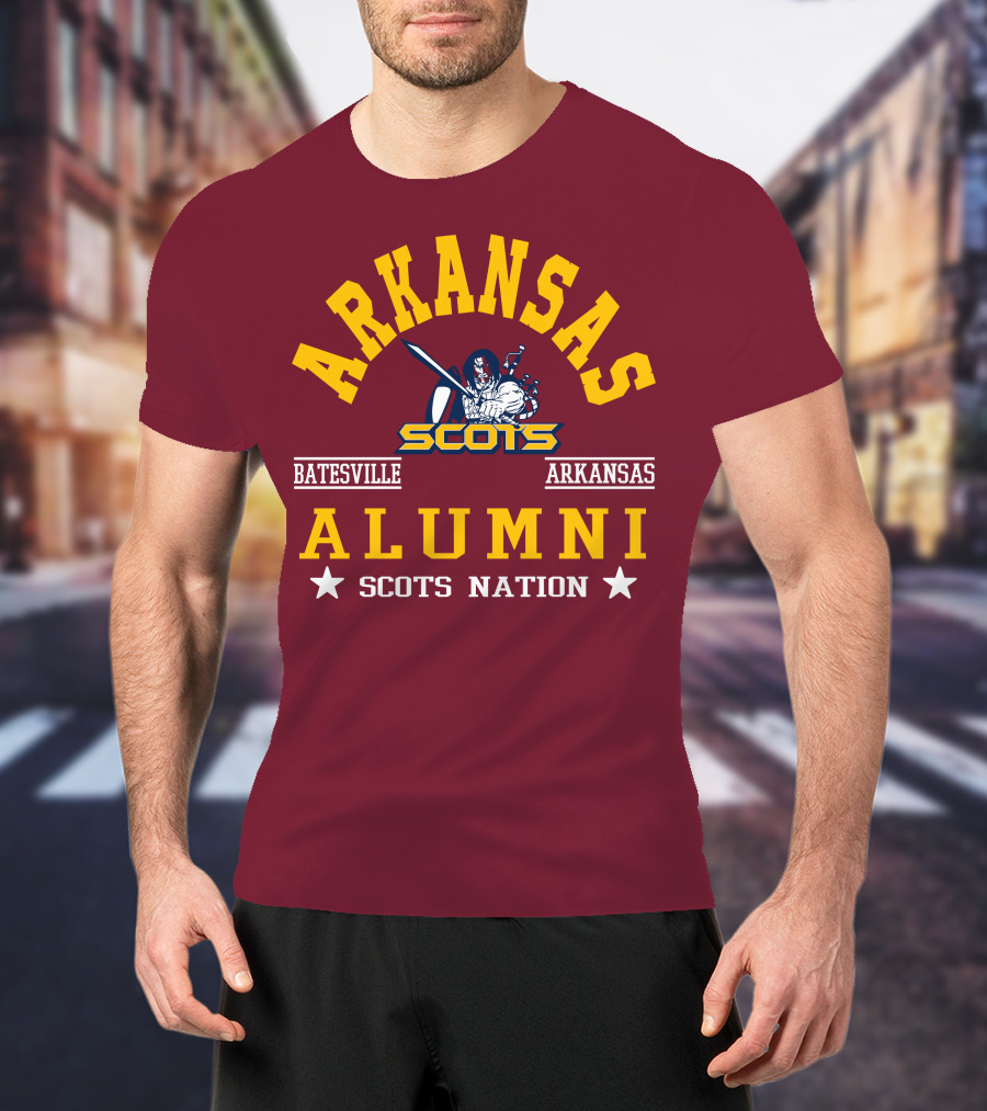 Arkansas Scots Alumni Batesville Arkansas Scots Nation T-Shirt
