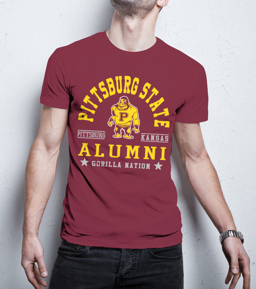 Pittsburg State Alumni Gorilla Nation Kansas T-Shirt