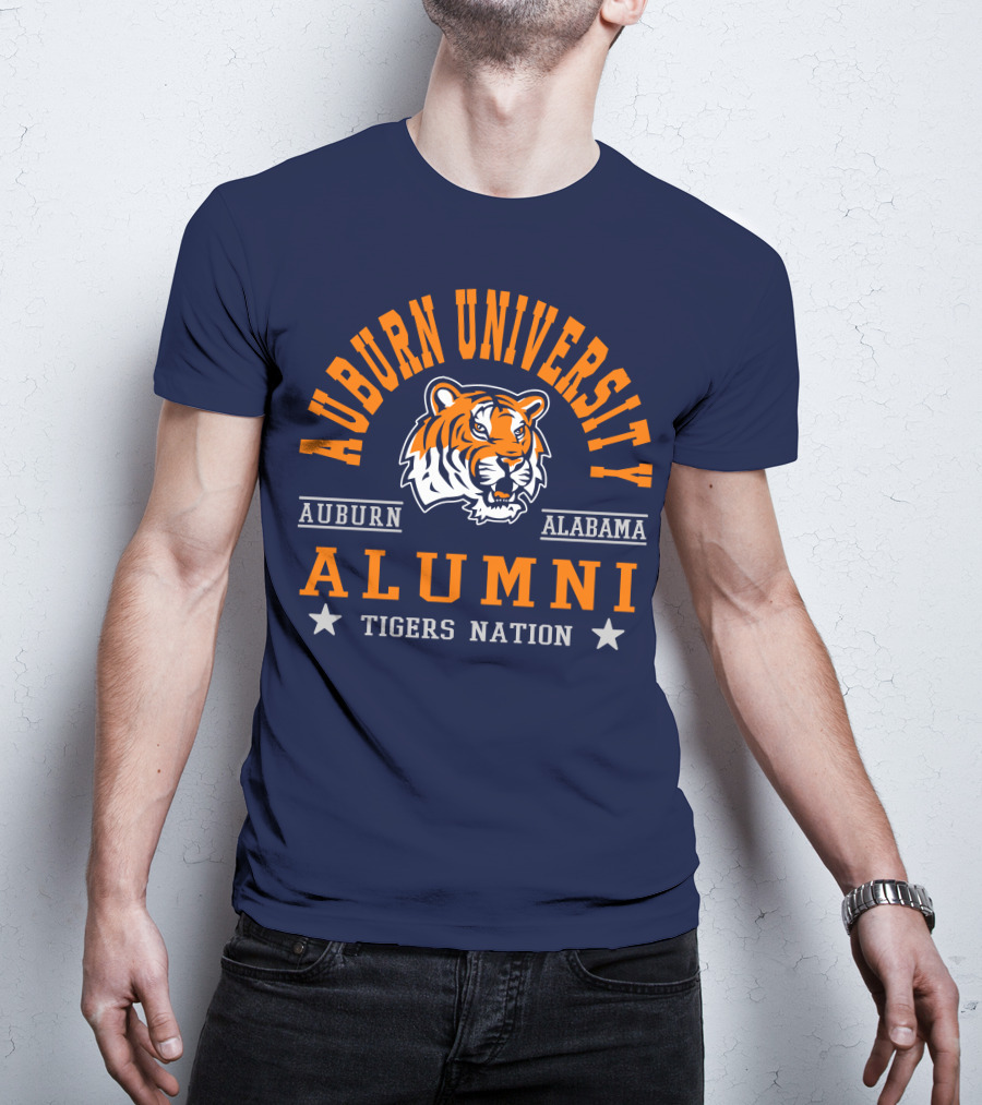 Auburn University Alumni Tigers Nation Auburn Alabama T-Shirt