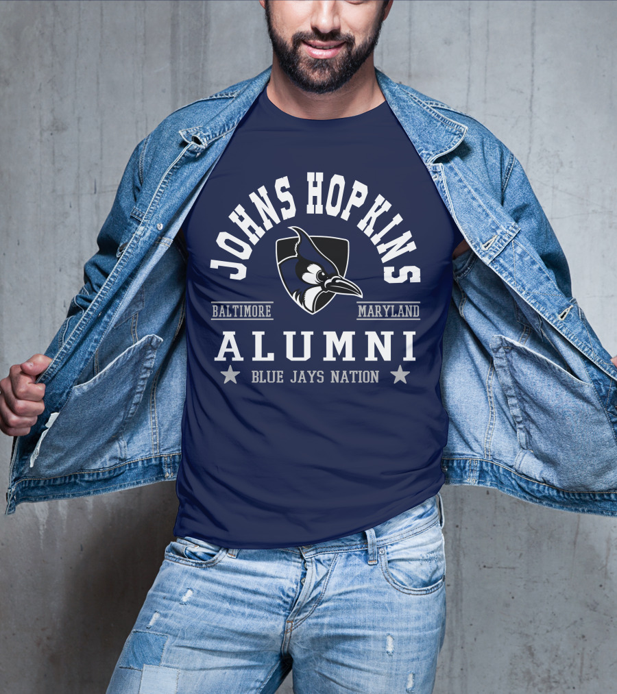 Johns Hopkins Alumni Blue Jays Nation Baltimore Maryland T-Shirt