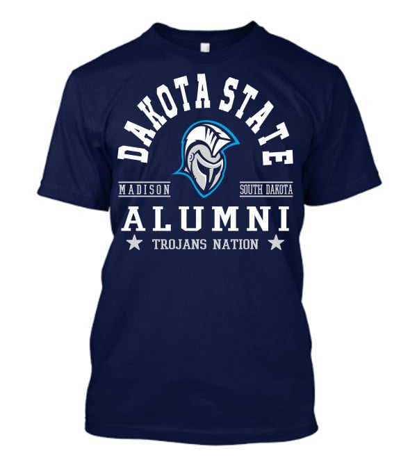 Dakota State Alumni Madison South Dakota Trojans Nation T-Shirt