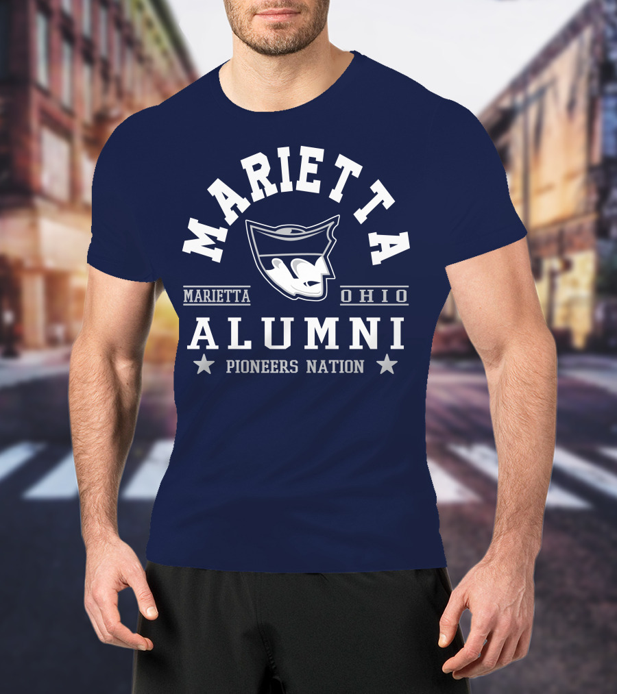 Marietta Ohio Alumni Pioneers Nation T-Shirt