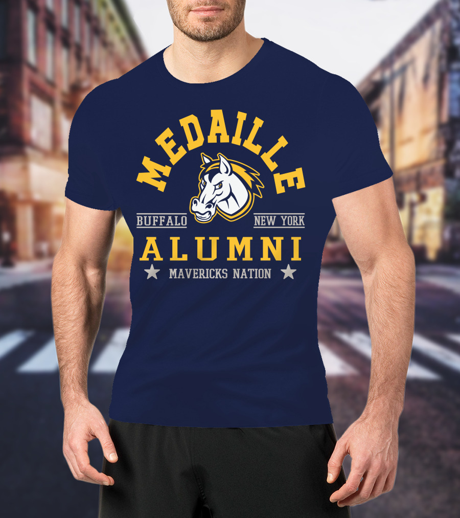 Medaille College Buffalo New York Alumni Mavericks Nation T-Shirt