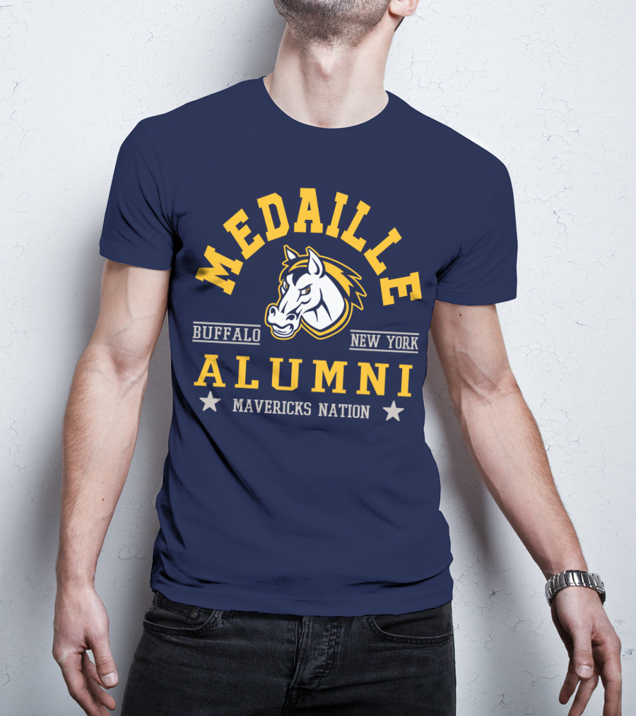 Medaille College Buffalo New York Alumni Mavericks Nation T-Shirt