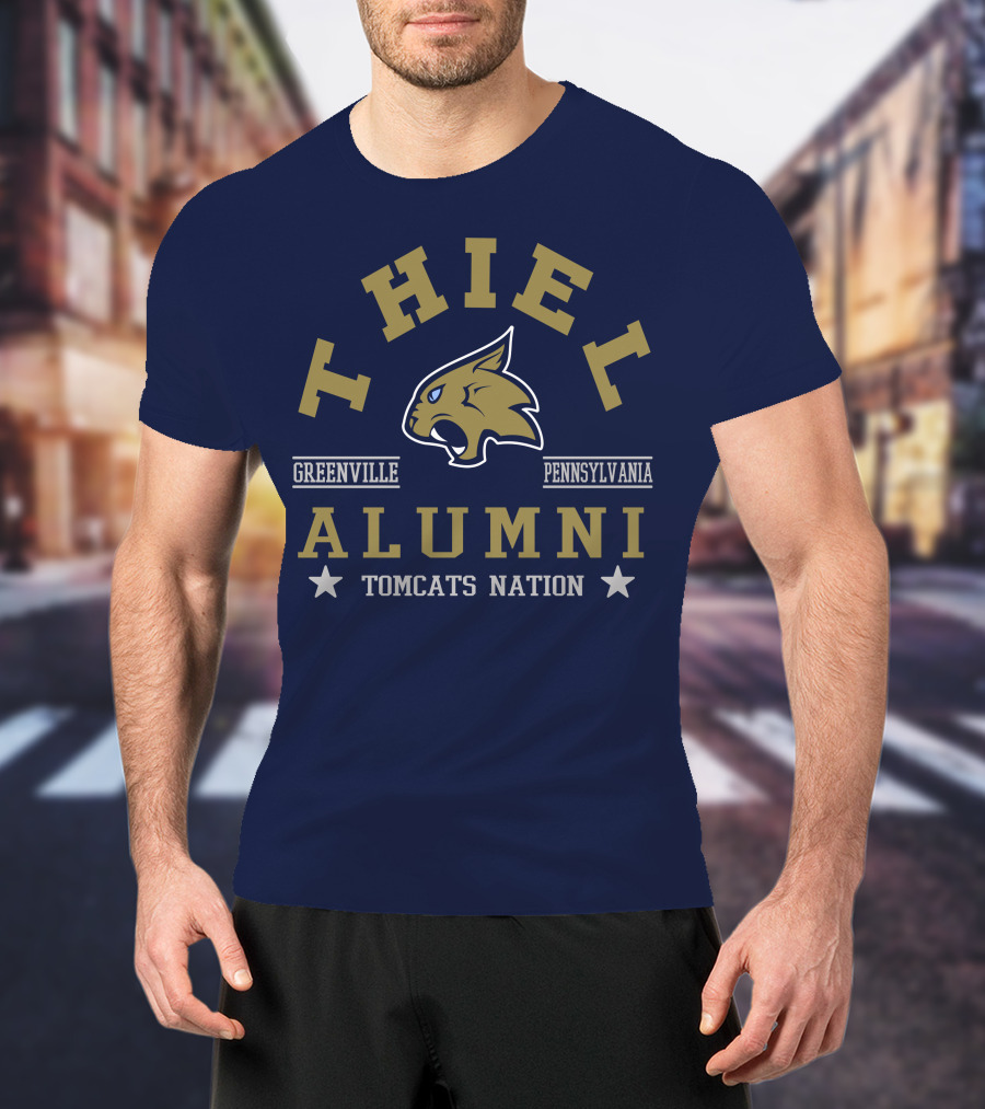 Thiel Alumni Tomcats Nation Greenville Pennsylvania T-Shirt