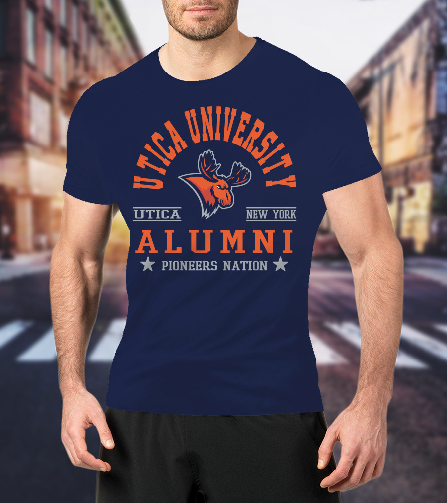 Utica University Alumni New York Pioneers Nation T-Shirt