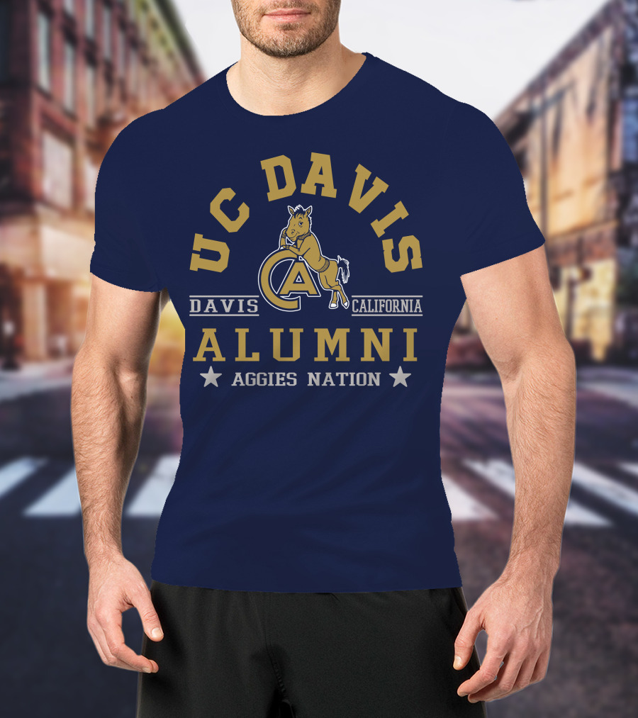 UC Davis Alumni Aggies Nation Davis California T-Shirt
