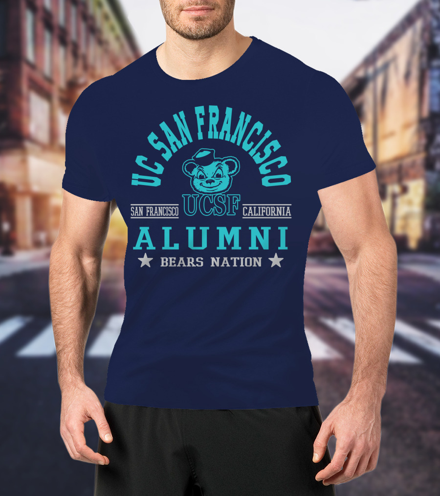 UC San Francisco California UCSF Alumni Bears Nation T-Shirt