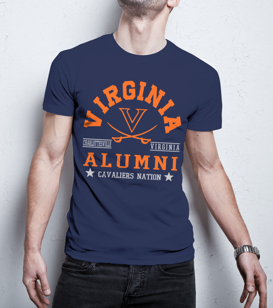 Virginia Alumni Cavaliers Nation Charlottesville Virginia T-Shirt