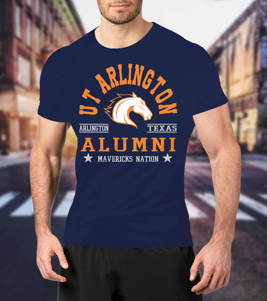 UT Arlington Texas Alumni Mavericks Nation T-Shirt