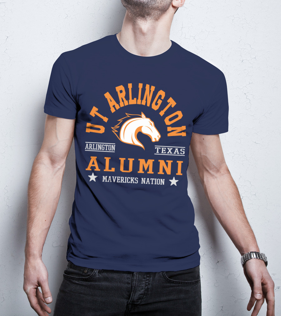 UT Arlington Texas Alumni Mavericks Nation T-Shirt