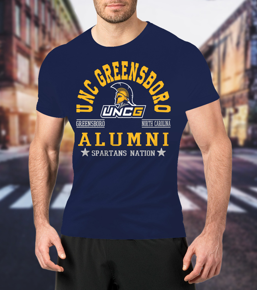 UNC Greensboro Alumni Spartans Nation North Carolina UNCG T-Shirt
