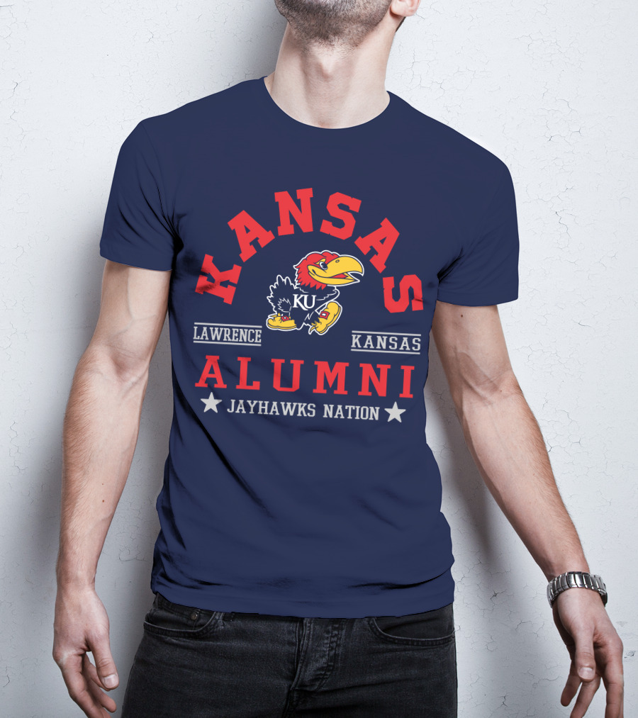 Kansas Alumni Jayhawks Nation Lawrence Kansas T-Shirt