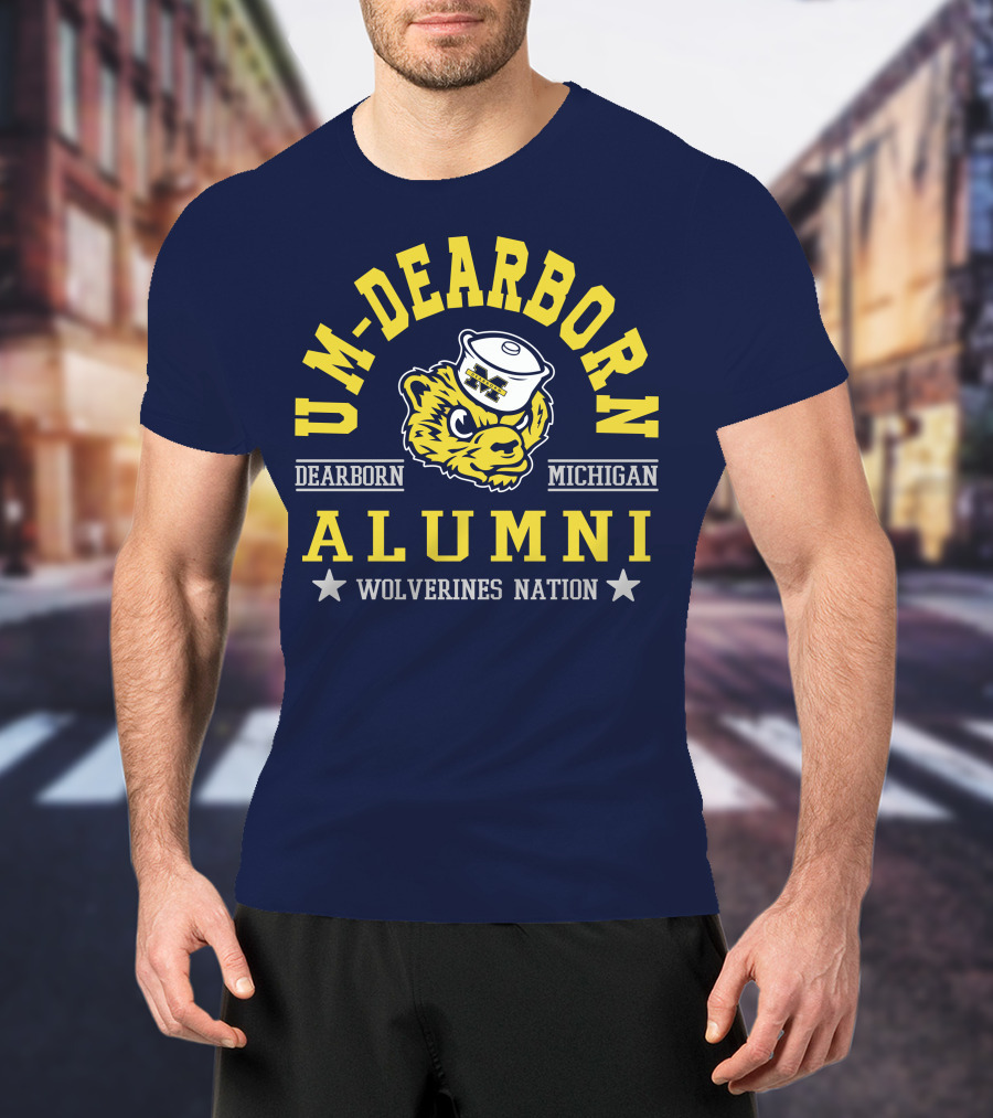 UM-Dearborn Alumni Wolverines Nation Dearborn Michigan T-Shirt