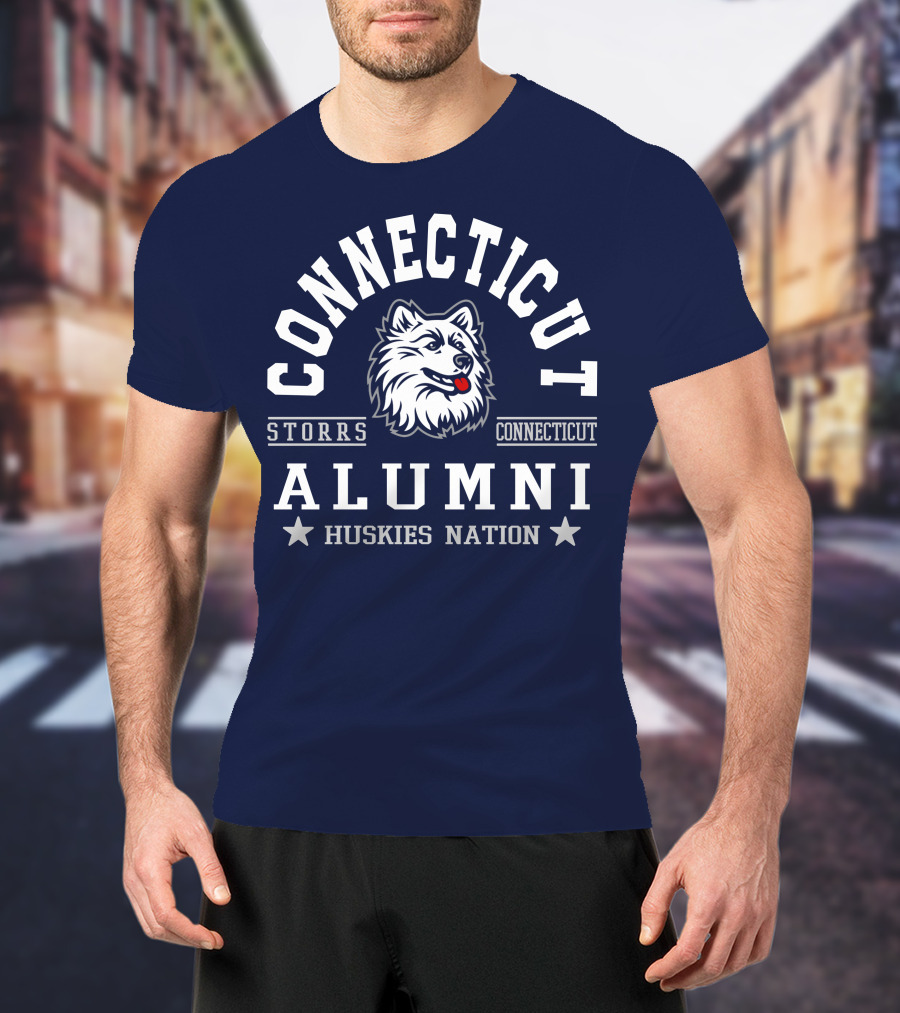 Connecticut Storrs Alumni Huskies Nation T-Shirt