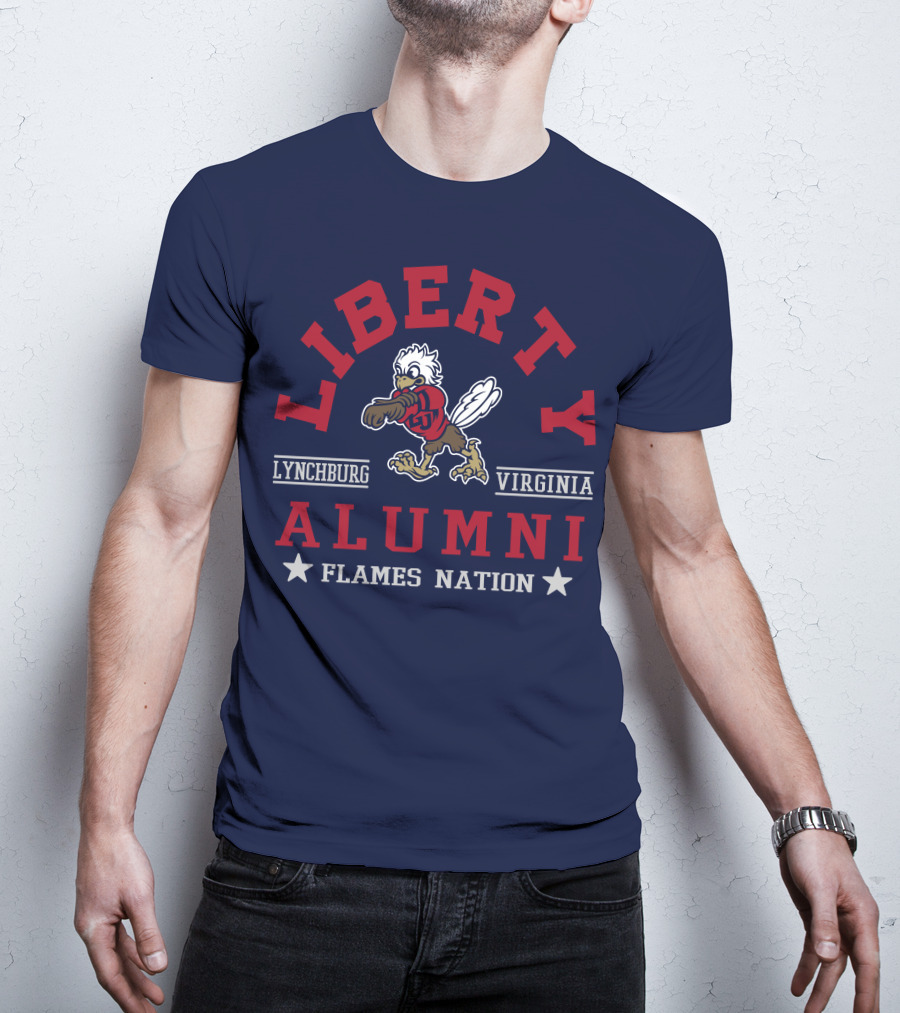 Liberty University Alumni Flames Nation Lynchburg Virginia T-Shirt