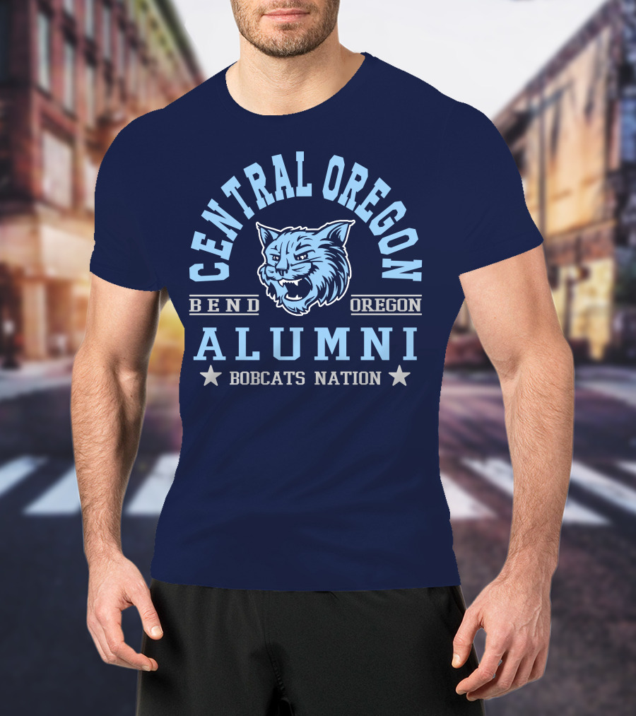 Central Oregon Bend Alumni Bobcats Nation T-Shirt