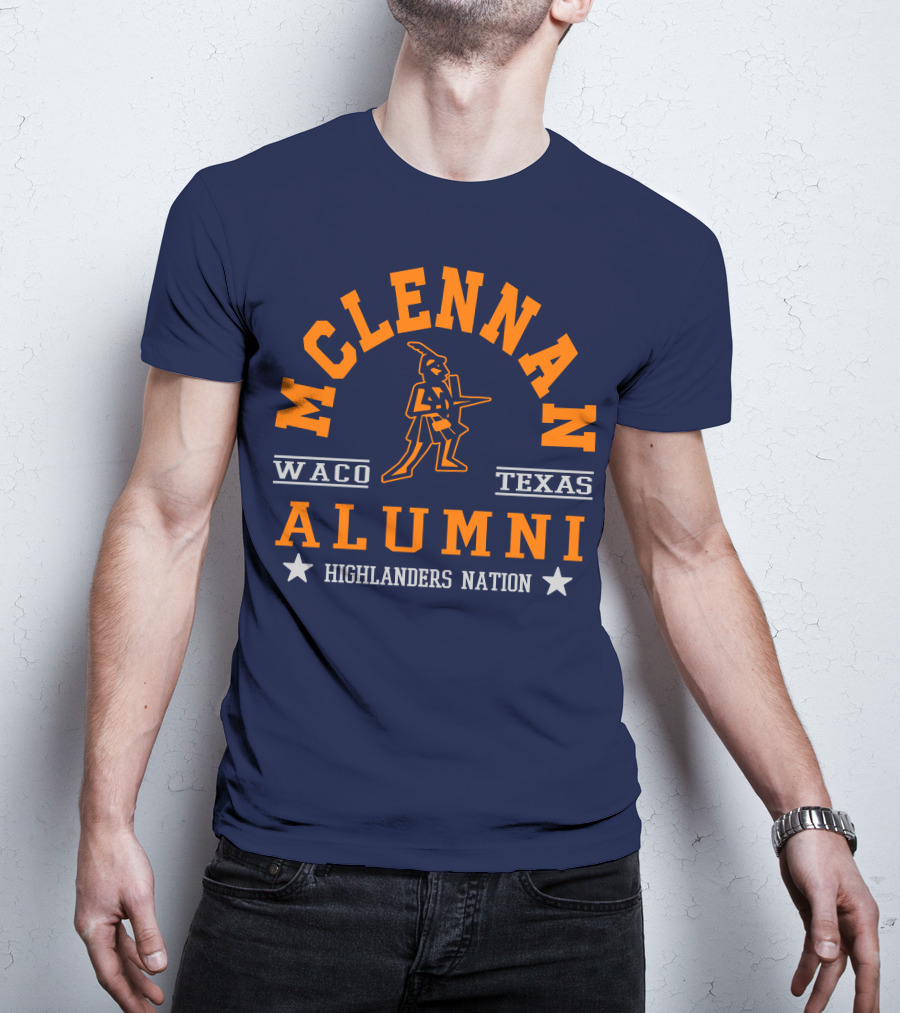 Mclennan Waco Texas Alumni Highlanders Nation T-Shirt
