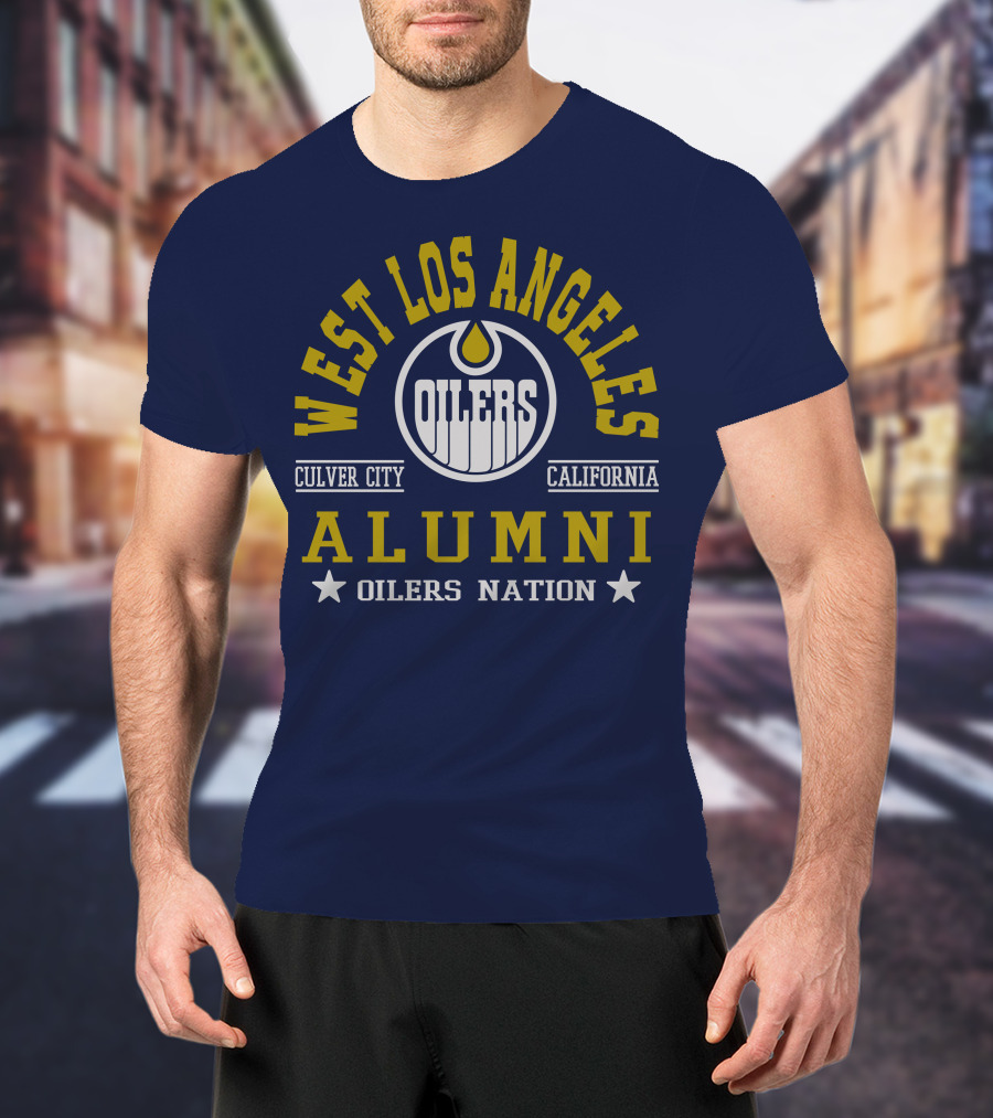 West Los Angeles Oilers Culver City California Alumni Oilers Nation T-Shirt
